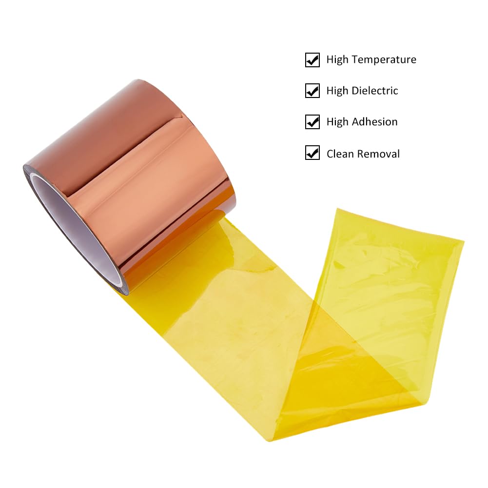 ESD Safe Gold Finger Tape - Anti-Static Polyimide for Sensitive Components